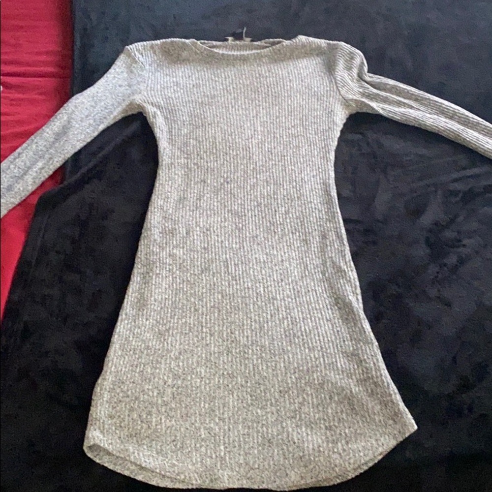 Mini grey dress